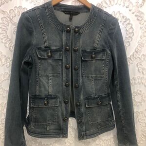White House Black market denim jacket